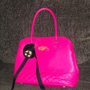 Hot pink Betsy Johnson Purse